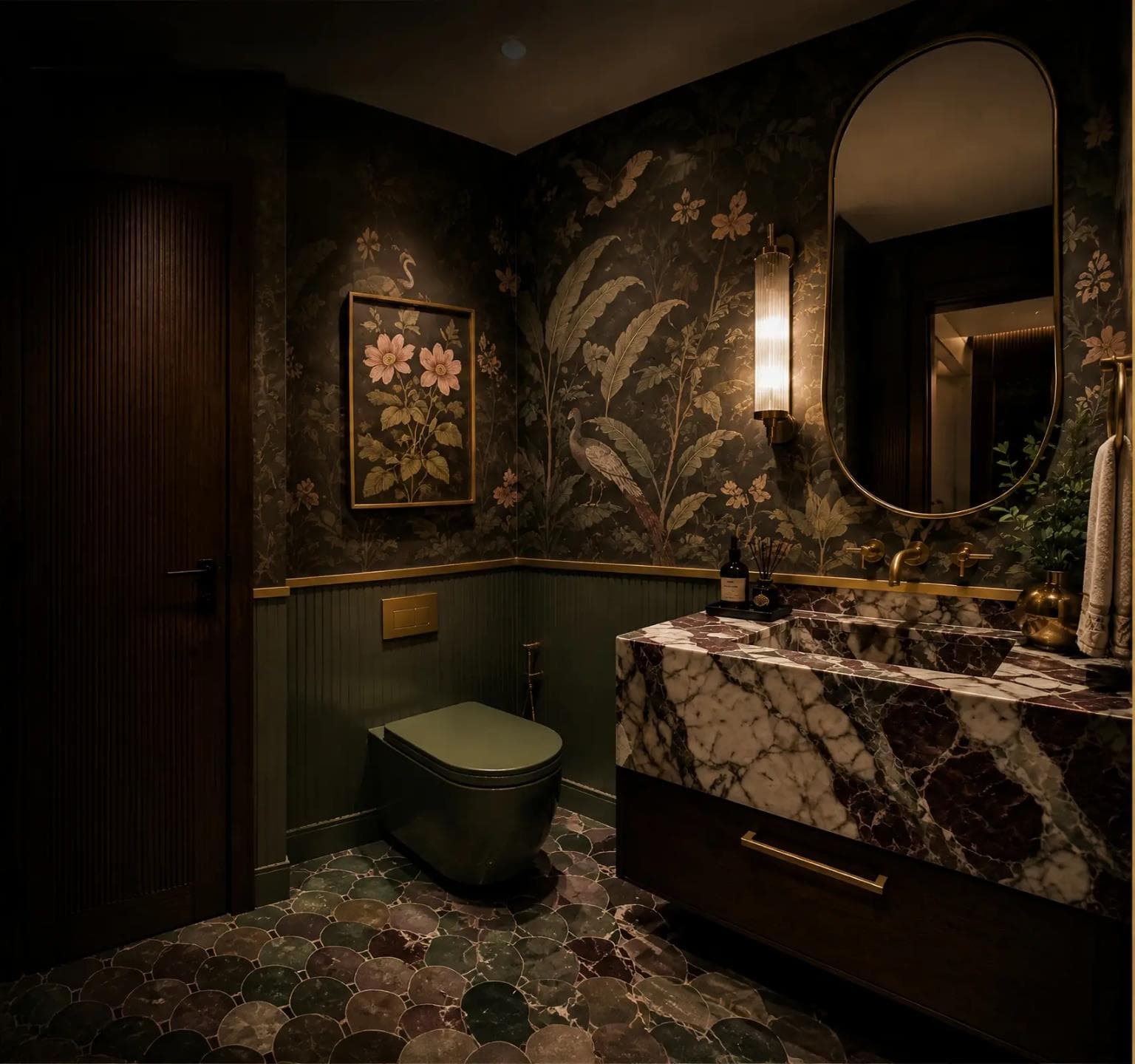Signature Bathrooms — Botanical Sanctuary I